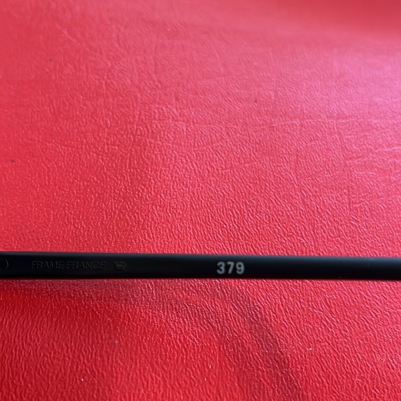 Vintage 1980s Bolle 379 Black Pilot Acrylex Sunglasses France - Picture 3 of 4